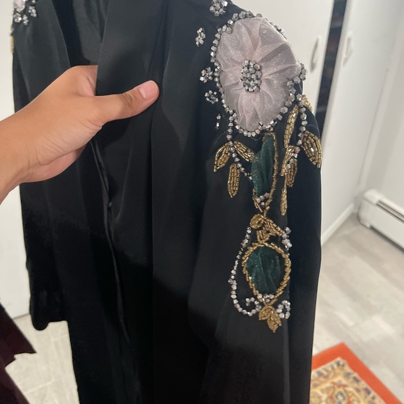 🌹DUBAI HANDWORK ABAYA MODEST WEAR MUSLIM ABAYA HIJAB 🌹 - Picture 3 of 3